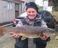 Kenny Haggert with his 41/2lb brown